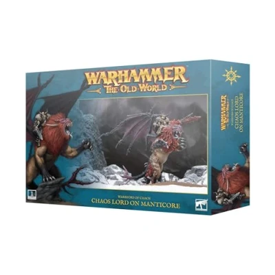Afbeelding van Games Workshop Warhammer The Old World Warriors Of Chaos Lord On Manticore 08 05