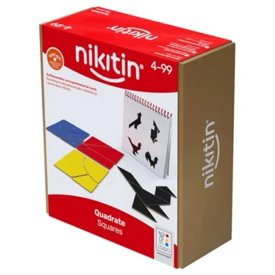 Afbeelding van Quadrate, eenvoudige tangram Nikitin N3