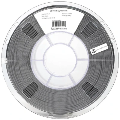 Afbeelding van RAISE3D PMRA 1001 Industrial PPA CF Filament 1.75 mm 1000 g Zwart 1 stuk(s)