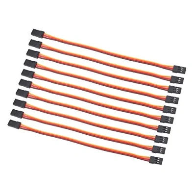Afbeelding van OliRC 10 stks Mannelijke naar Servo Extension Lood Draad 22awg 60cores Kabel 15 cm voor Vliegtuig RC (C61 10)