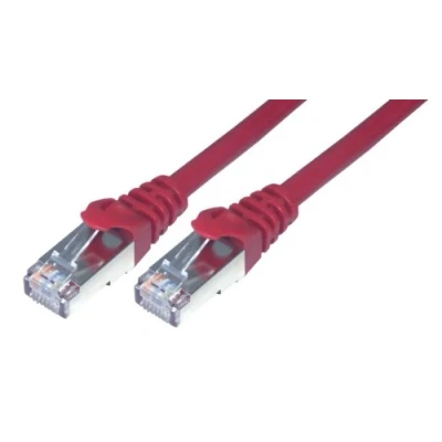 Afbeelding van MCL Eco patchkabel Cat 6 F/UTP 1m Rood (F/UTP, CAT6, 1 m), Netwerkkabel