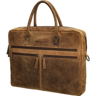 Afbeelding van Hide &amp; Stitches Idaho Enchant Laptoptas bruin