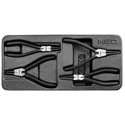Afbeelding van NEO TOOLS 84 240 Gereedschapmodule 4 Chroom vanadium staal Recht, Haaks