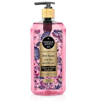 Afbeelding van Eyüp Sabri Tuncer Love Kisses Douche Gel 750 ml Parabeenvrij Glutenvrij