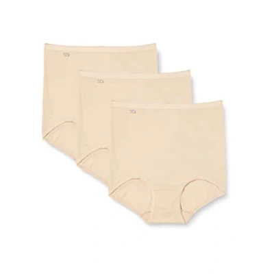 Image de Sloggi Basic Maxi Combo Lot de 3 slips pour femmes, Skin, 58