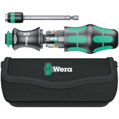 Afbeelding van Wera bitschroevendraaierset kraftform compact 20 tool 1 met etui