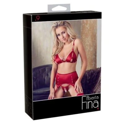 Afbeelding van Abierta Fina Sexy 3 Delige Jarretel Set