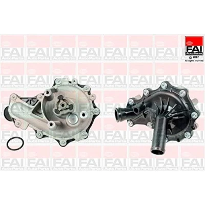Afbeelding van FAI AutoParts WP6517 Waterpomp Metaal, Plaatstaal Zonder behuizing FIAT: Ducato III Van, FORD: Transit Mk6 Caja / Chasis, Custom V362 Minibus