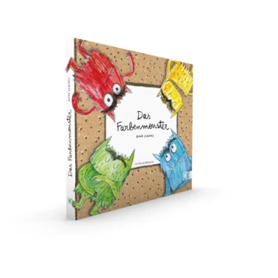 Afbeelding van Das Farbenmonster: Ein Pop up Bilderbuch