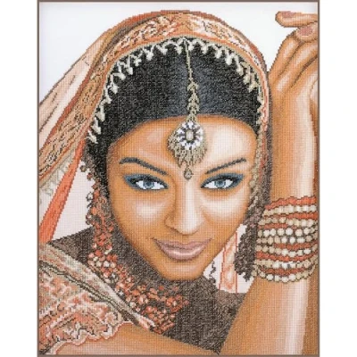 Afbeelding van PN 0008301 Telpakket kit Indische vrouw LanArte