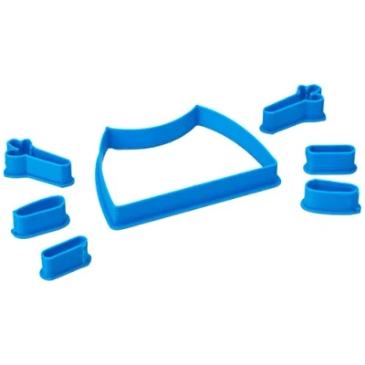 Afbeelding van Cuticuter Peppa Pig Body Fondant Cutter, 8 x 7 1,5 cm, blauw
