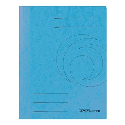 Afbeelding van herlitz 11199106 snelhechter A4, 25 stuks, lichtblauw