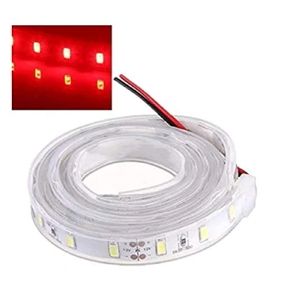 Afbeelding van MASUNN 1 M 5630 SMD LED Siliconen Strip Licht Rood Waterdicht 12V