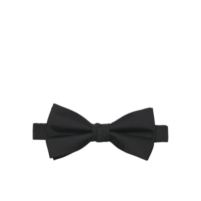 Afbeelding van Jack &amp; Jones Jacsolid Bowtie Unisex Vlinderdas, Maat: One Size, Black