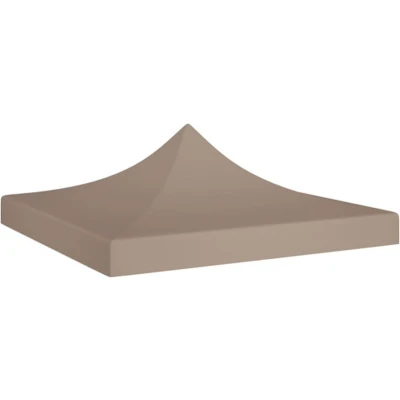 Afbeelding van VidaXL Partytentdak 270 g/m² 3x3 m taupe
