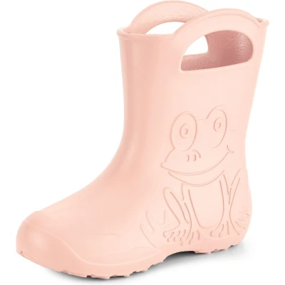 Afbeelding van Ladeheid LA CA FrogWomen Dames Regenlaarzen Rubber Laarzen EVA Kikker Poederroze 40/41