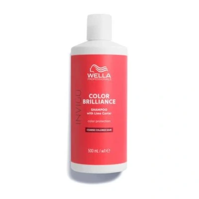 Afbeelding van Wella Invigo Color Brilliance Shampoo Gekleurd &amp; Dik Haar 500ml Haibu by Kapperskorting.com