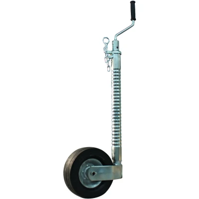 Afbeelding van Steunwiel geribd Ø48mm 220x70mm stalen velg KNOTT Neuswielen &amp; Klemmen BouwmanAanhangwagens.nl