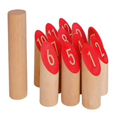 Afbeelding van Ocean5 Werp spel Nummer Kubb Competition Berken rood