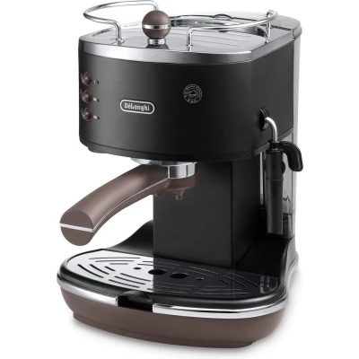 Afbeelding van Delonghi Espresso apparaat Icona Eco311bk Zwart Koffiemachine