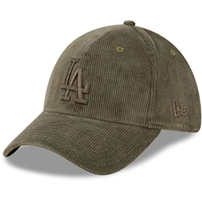 Afbeelding van New Era 39thirty Stretch Cap Los Angeles Dodgers olijf