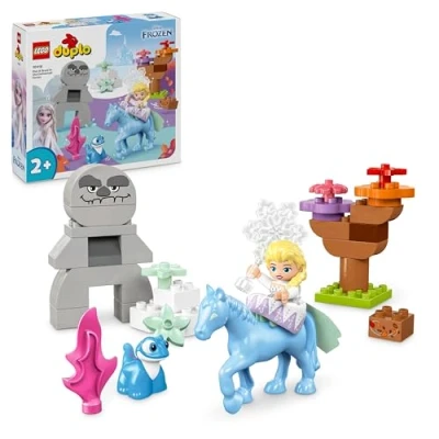 Image de LEGO® DUPLO® Disney 10418 Elsa et Bruni dans la forêt enchantée