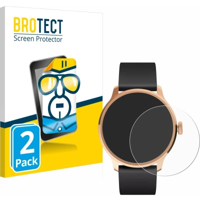 Afbeelding van BROTECT Screenprotector voor Withings ScanWatch Light Folie Beschermfolie transparant (2 Stuks)