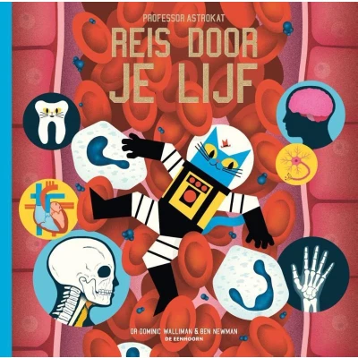 Afbeelding van Professor Astrokat 0 Reis door je lijf