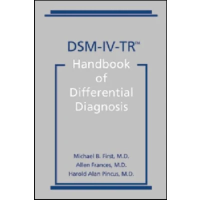 Afbeelding van DSM IV Tr Handbook of Differential Diagnosis