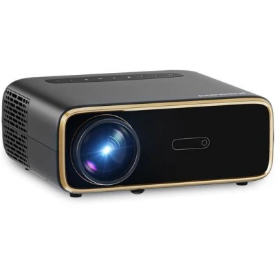 Afbeelding van Spoused Beamer Full HD 12.000 Lumen Streamen Vanaf Je Telefoon Met WiFi Mini Zwart Android