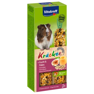 Afbeelding van Vitakraft Cavia Kracker Knaagdiersnack Fruit