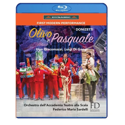 Afbeelding van Orchestra Dell&#039;accademia Teatro Alla Scala &amp; Coro Donizetti Opera Donizetti: Olivo E Pasquale (Blu ray)