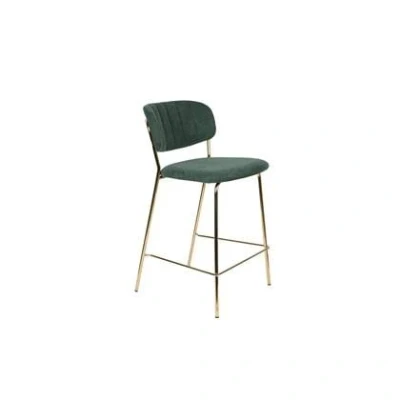 Afbeelding van Feliz Lifestyle Jolien Kruk Gold/Dondergroen Set van 2