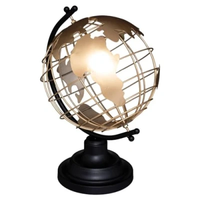 Afbeelding van Atmosphera Wereldbol Voet 19.5 x 18.5 28.5 cm