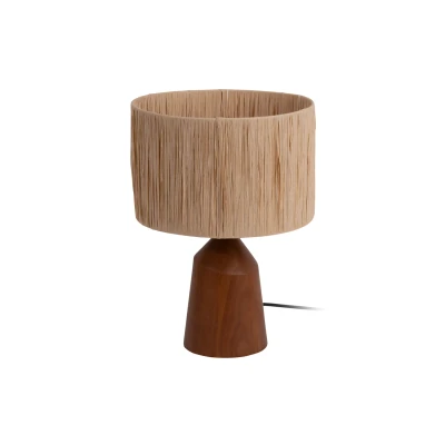 Afbeelding van Leitmotiv Tafellamp Sheer Trapeze Naturel Ø25cm Modern