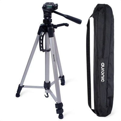 Afbeelding van LifeGoods Statief Camera Telefoon Iphone Tripod met Smartphonehouder Zilvergrijs