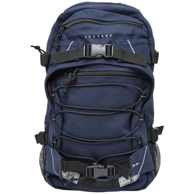 Afbeelding van Forvert Canvas Louis Backpack, plusieurs couleurs, bleu marine, taille moyenne, décontracté, Mittelgroße, Décontracté