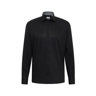Afbeelding van Eterna Modern FIT Overhemd, Heren, Maat: 41x65, Schwarz