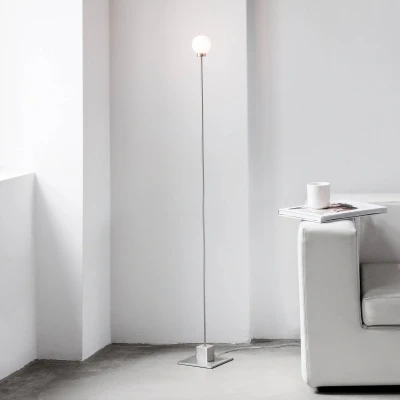 Afbeelding van Northern Snowball vloerlamp staal