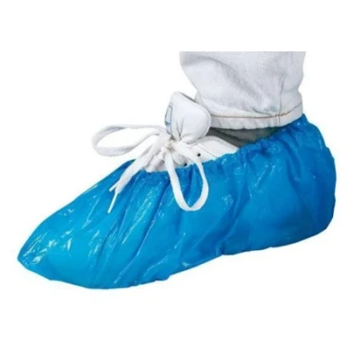 Afbeelding van Overschoen Basic 0,03 mm, p/100, GSA, Blauw Geschikt voor Varkens Veehouderij