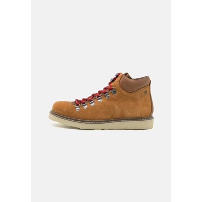 Afbeelding van Jack &amp; Jones Jfwchorlton BOOT Veterboots, Heren, Maat: 42, Tobacco brown Veloursleer