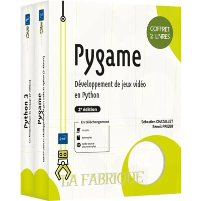 Image de Pygame Coffret de 2 livres : Développement jeux vidéo en Python (2e édition)