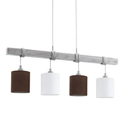 Afbeelding van EGLO HL/4 WEISS PATINA WS/BRAUN &#039;TOWNSHEND 2&#039;