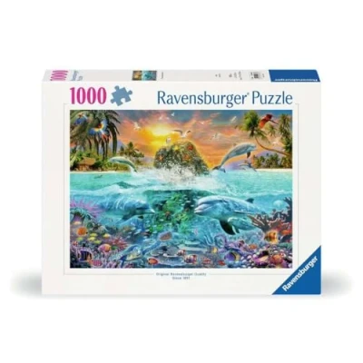 Afbeelding van Ravensburger L&#039;île sous marine (1000 onderdelen)