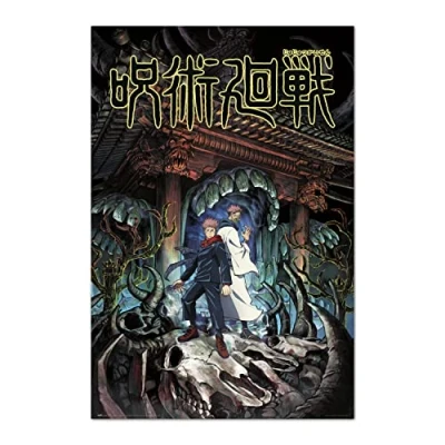 Afbeelding van Jujutsu Kaisen Poster Yuji &amp; Sukuna 61x91.5cm