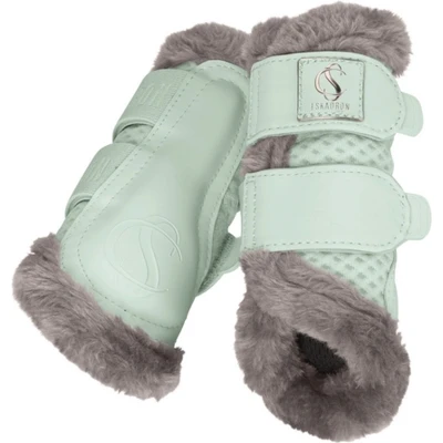 Afbeelding van Eskadron Dressage Boots Classic Sports Mesh Fauxfur Shetty Powder Green XXXS