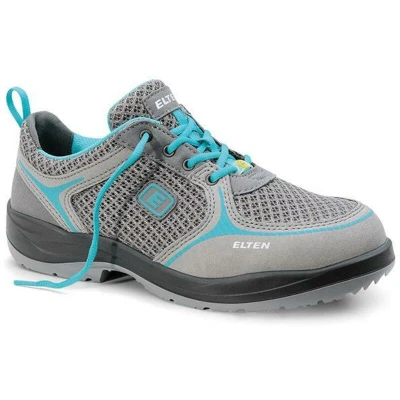 Image de ELTEN Mila S1 Chaussure de sécurité ESD basse pour femmes (bleu/gris) 74720 35
