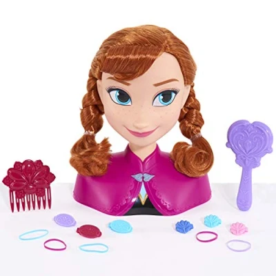 Afbeelding van Stylinghoofd Anna Van Frozen II 26 cm Met Accessoires