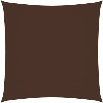 Afbeelding van Zonnescherm vierkant 3,6x3,6 m oxford stof bruin