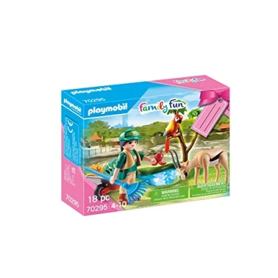 Afbeelding van PLAYMOBIL Family Fun Cadeauset &quot;Zoo&quot; 70295